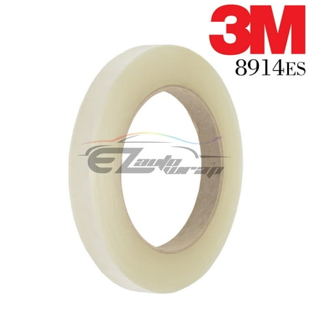 3Mv¢¬Ñ¬¢ Edge Sealer Tape for Vinyl Wrap Perforated Film, Gloss Clear, 1/2" x 150 ft
