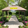 thumbnail image 6 of APEX GARDEN RIPSTOP Replacement Canopy Top for Lowe's Allen Roth 10'x12' Gazebo #GF-12S004BTO/GF-12S004B-1, 6 of 6
