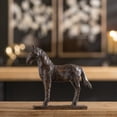 thumbnail image 2 of Melrose Horse on Stand Figurines - 8.5" - Set of 2, 2 of 3