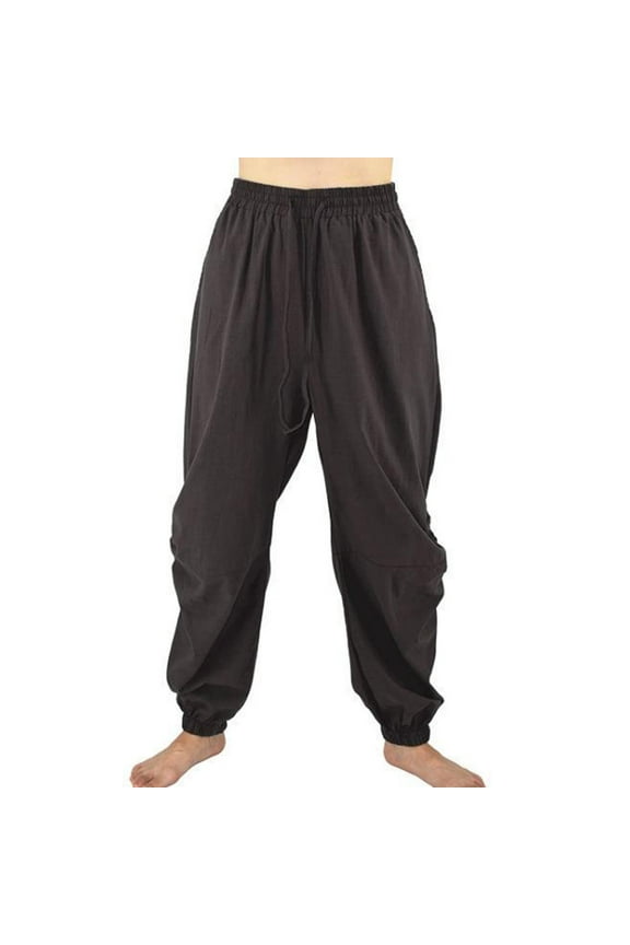 Men's Cotton Vintage Pants for Renaissance Pirate Trousers Medieval Costume Trousers Linen Pants 2026 Trendy