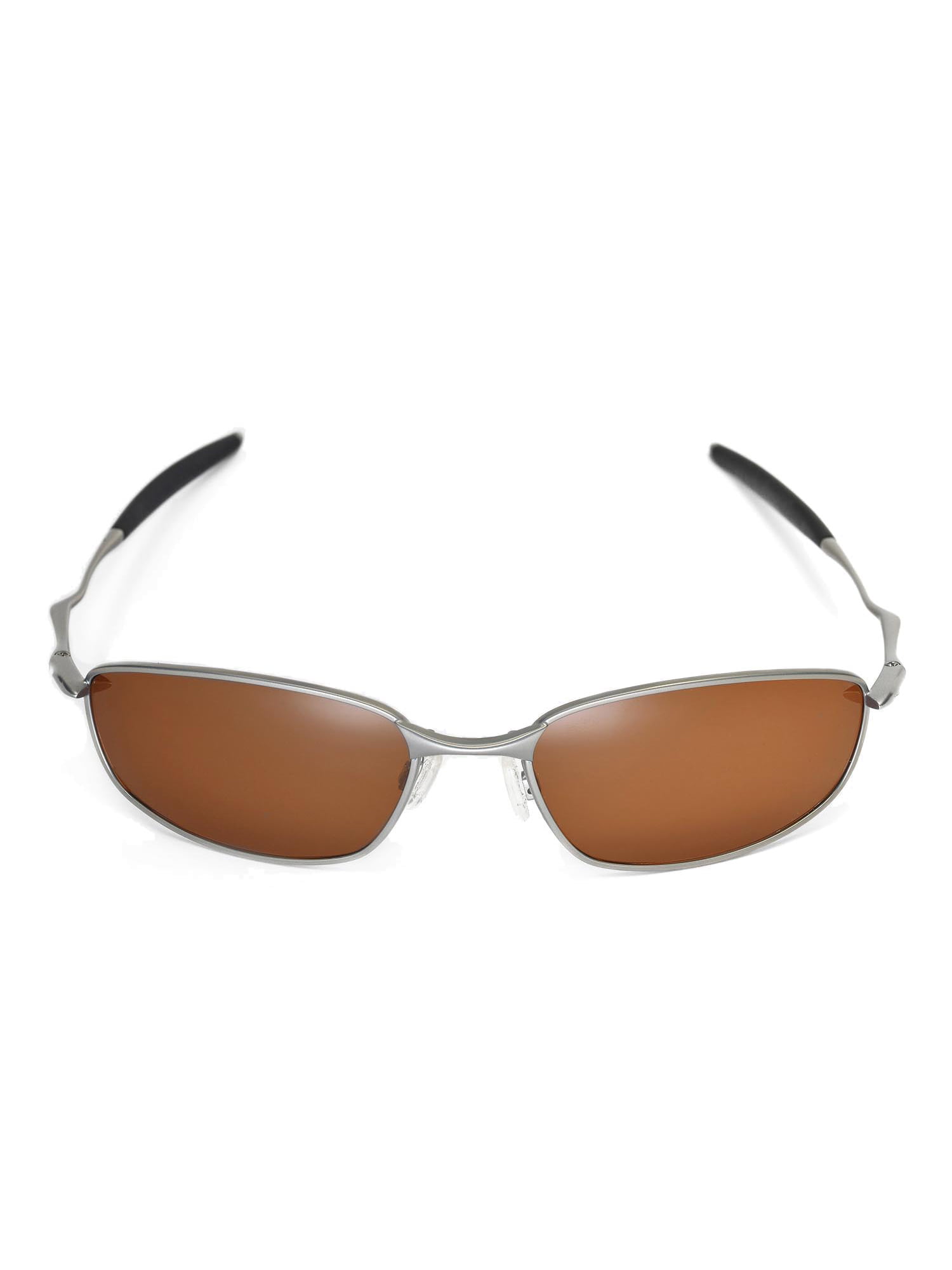 Walleva Titanium Polarized Replacement Lenses for Oakley Whisker Sunglasses  