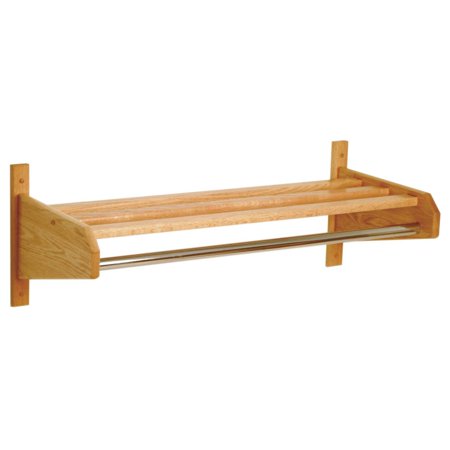32  Oak Coat & Hat Rack