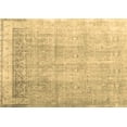 thumbnail image 1 of Ahgly Company Indoor Rectangle Abstract Brown Contemporary Area Rugs, 2' x 5', 1 of 4