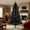 Black, variant on Rugerasy 6.5 Ft Artificial White Christmas Tree,Christmas Tree with 250 Warm White LED Lights & 818 Branches,Xmas Decoration for Living Room Hallway,White