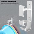 thumbnail image 3 of Colgador de pared para baño con gancho de almacenamiento de lavabo de succión potente sin clavos de 3 capas, 3 of 8