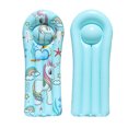 thumbnail image 5 of Chaise Longue en PVC Jouets Flottants Hamac Gonflable Confortable Lit Portable Durable Accessoires de Piscine Multifonctionnels Rose, 5 of 5