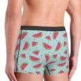 thumbnail image 3 of KLL Watermelon Men's Cotton Boxer Briefs Underwear-Medium, 3 of 8