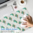 thumbnail image 4 of Long Mouse Pads for Desk,White Cartoon Unicorn Heart Star Pattern Desk Mats on Top Of Desks, Desk Mouse Pad Extra Large with 3mm Non-Slip Base and Stitched Edge for Gaming,Office,Work,Home 31.5"x11.8", 4 of 6