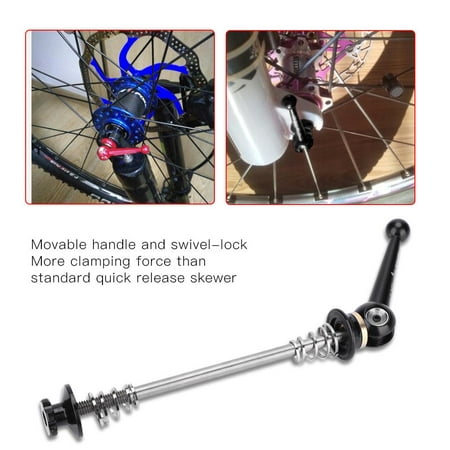 Anauto 74/100/130/135mm Titanium Alloy Bike Quick Release for Mountain Road Bicycle Skewers, Bike Quick Release, Quick Release (Best Titanium Mountain Bike)