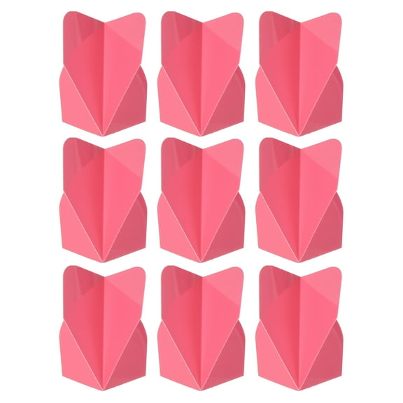 Uxcell Dart Flights, 9 Pack PET Standard Darts Accessories Rose