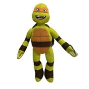 Teenage Mutant Ninja Turtles 17" Michelangelo Plush Doll Toy, TMNT Orange Ninja