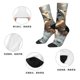 thumbnail image 5 of Fotbe Wolf Family Winter Wonderland Calcetas Largas con Estampado para Hombre y Mujer – Calcetas de Compresión Transpirables y Elásticas, Viajar y Uso Diario Talla 5-11, 5 of 6