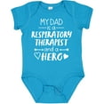 thumbnail image 3 of Inktastic My Dad is a Respiratory Therapist and a Hero Boys or Girls Baby Bodysuit, 3 of 5