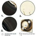 thumbnail image 3 of Designart Gold Glamour Circle 1 I Canvas Wall Art, 3 of 5