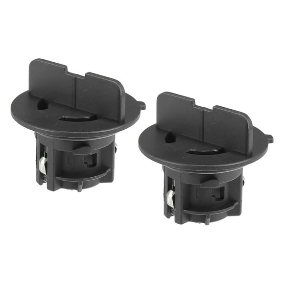 Unique Bargains 2pcs Front Turn Signal Light Lamp Bulb Sockets No.63117159571 for BMW 325i 325xi 328i 330i 335i Black