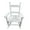 White, variant on Leuco White Kids Rocking Chair, All-Weather Durable Toddler Chair for Indoor & Outdoor Use