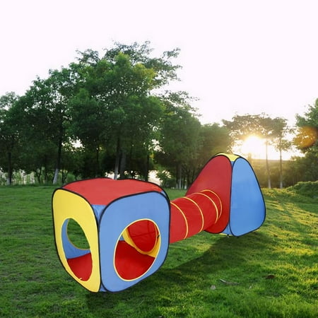 to how a assemble tent tunnel Tunnel House 3 Play Ball Kids Tent Pit Toy Playing Tents