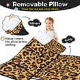 thumbnail image 3 of Yellow and Brown Of Leopard Print Toddler Nap Mats for Kids Preschool,Sleeping Mat Bag or Kids,Toddler Sleeping Bag,Toddler Nap Mat or Daycare, 3 of 6