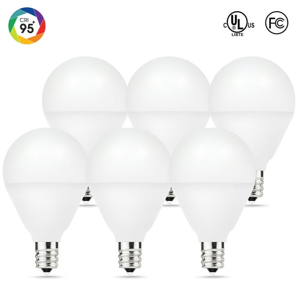 E12 Candelabra Led Light Bulb G14, Warm Led Light Bulbs