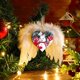thumbnail image 4 of Sublimación de aluminio impresa personalizada Adornos navideños sublimación en blanco Pluma ala de ángel colgante Decoración del árbol de Navidad, 4 of 4