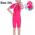 thumbnail image 2 of Laklulu Traje de baño de una Pieza para niñas y niños Traje de baño Corto para Deportes acuáticos para niños Trajes de baño con protección Solar Traje de baño Conservador de una Pieza para niños, 2 of 6