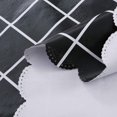 thumbnail image 3 of Checkered PVC Rectangle Table Cloth - 100% Waterproof, Oil-Proof and Stain Resistant Wipeable Vinyl for Dinning Room, Restaurant and Parties, Black, 54 x 80 inch, 3 of 7
