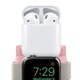 thumbnail image 5 of para teléfono IOS auriculares estación de carga de reloj auriculares de silicona multifuncionales base de carga de reloj para teléfono IOS rosa, 5 of 5