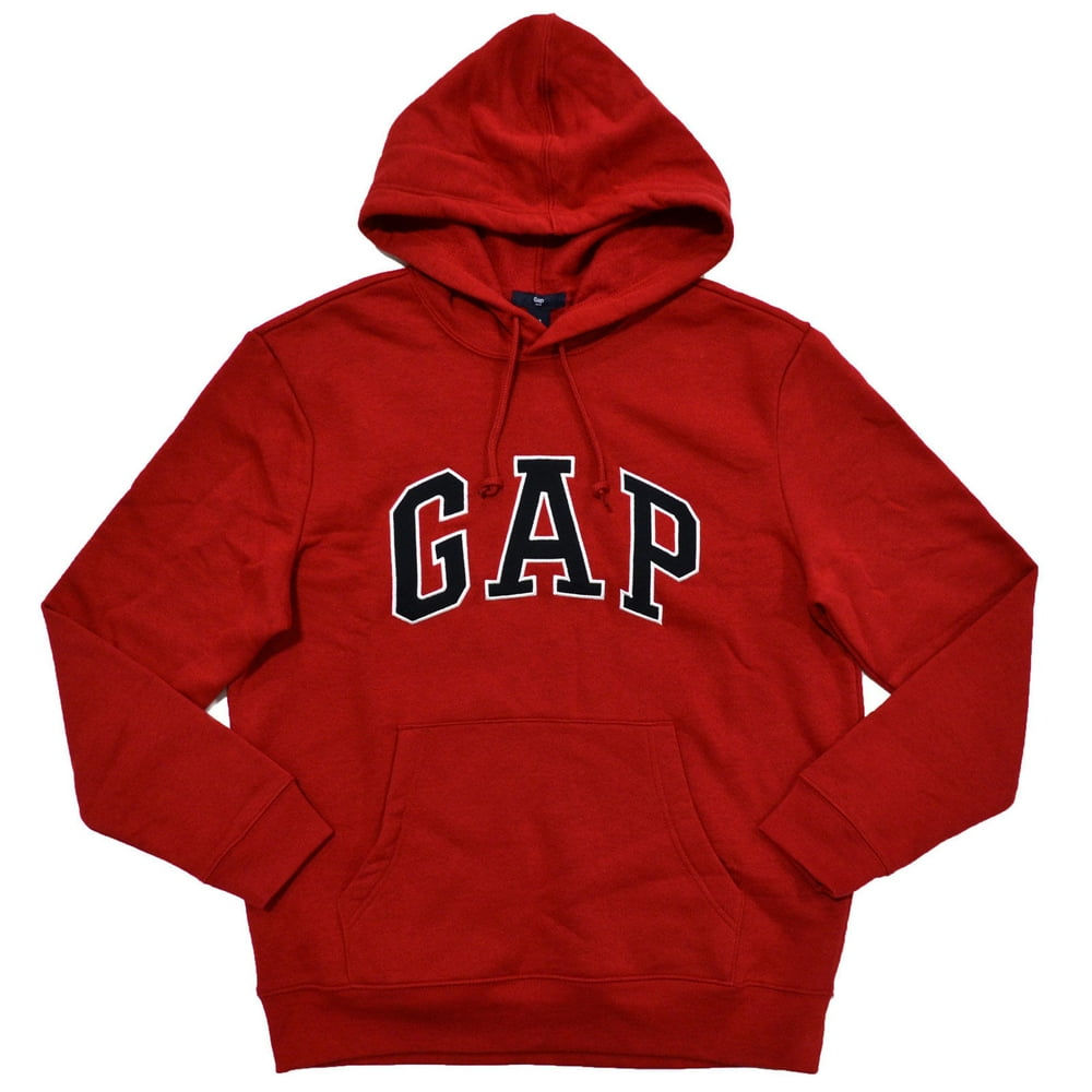 gap arch logo hoodie brown