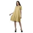 thumbnail image 4 of Moomaya Short Sleeve Dresses Women Scoop Neckline Printed Dresses With Pockets, 4 of 6