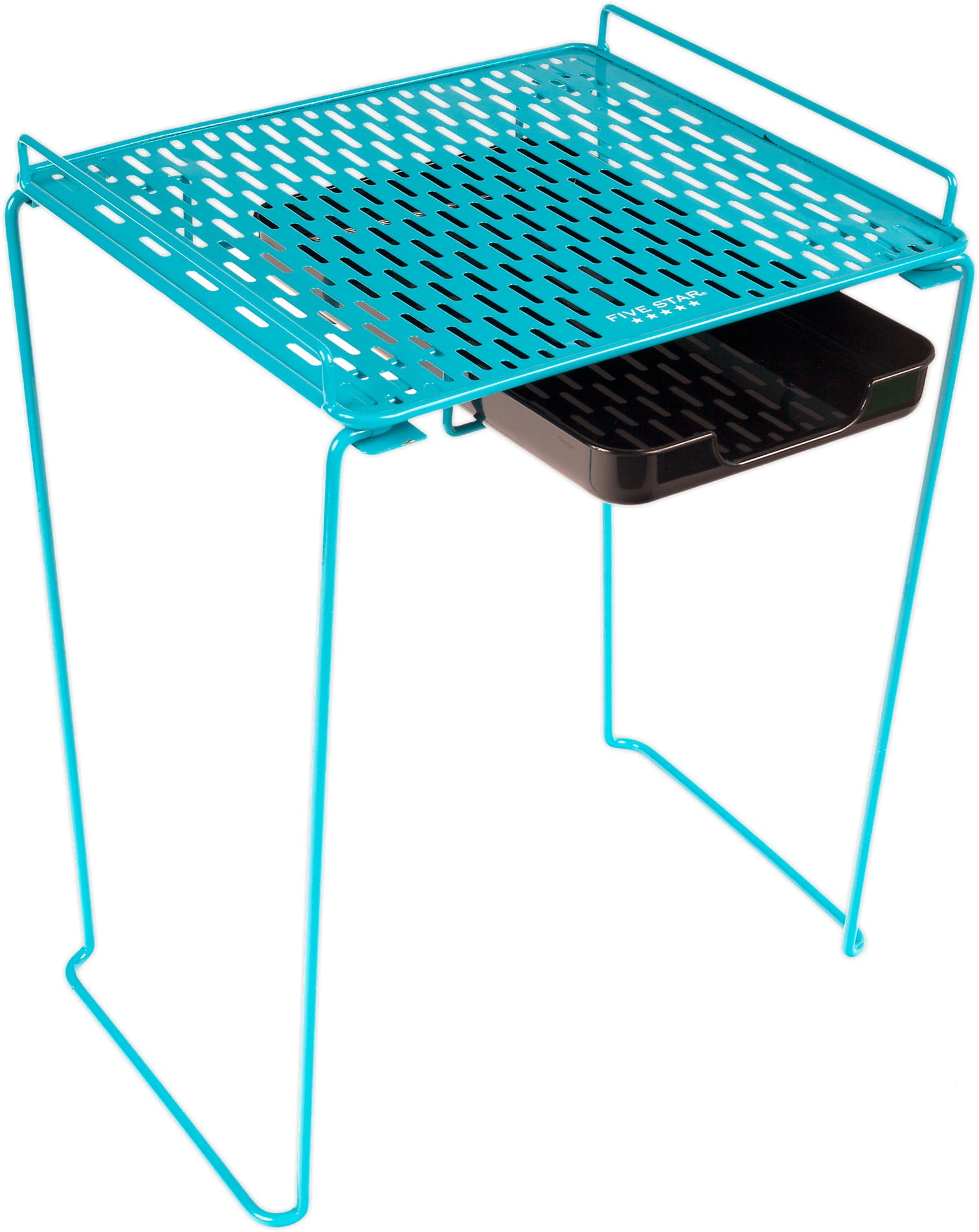 Five Star Extra Tall Locker Shelf + Drawer, Teal