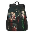 thumbnail image 2 of Harley Quinn Joker Movie Laptop Backpack School Bag Large Capacity Casual Daypack Student Satchel Bookbag Outdoor Knapsack Rucksack, 2 of 8