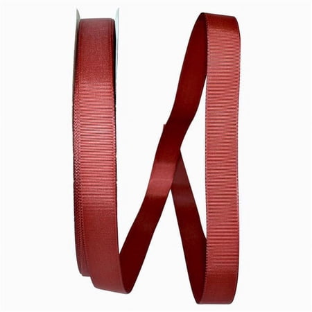 Reliant Ribbon - 4900-085-05C Grosgrain Style Ribbon Copper 7/8 Inch 100 Yards