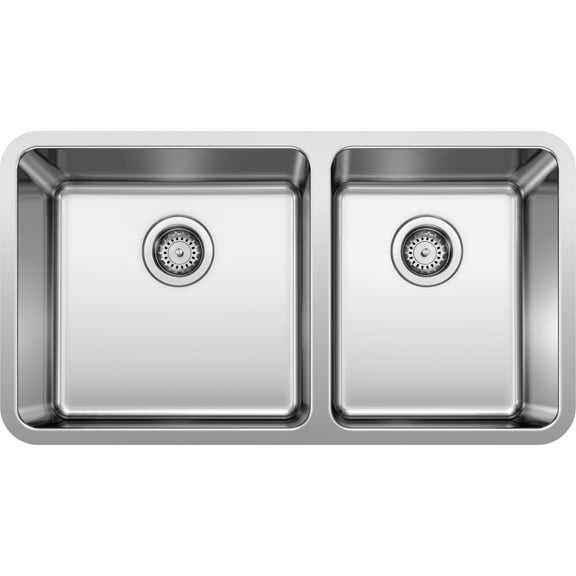 Blanco Formera 33" Undermount Double Basin Stainless Steel Kitchen Sink