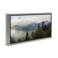thumbnail image 3 of Stupell Industries Panoramic Cloudy Mountainous Nature Landscape Photography Gray Floater Framed Canvas Art Print Wall Art, 31 x 14, 3 of 9