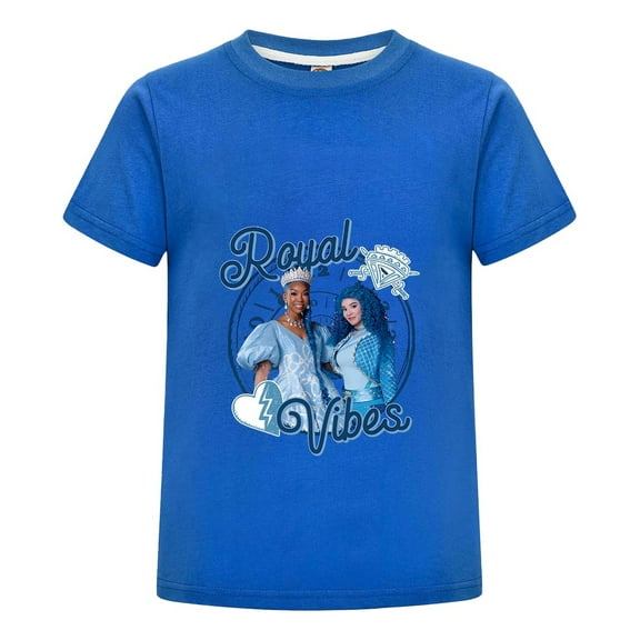 Children’s Summer Shirt – Descendants 4 Rise of Red Princess Tee for Girls