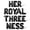 Black, variant on Letter Balloons - HER ROYAL THREE NESS 16" Inch Alphabet Letters Foil Mylar Balloon 3rd Birthday Party Banner (Gold)