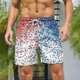 thumbnail image 4 of Kakii Mens Swim Trunks 5 Inch Compression Liner Beach Swim Shorts Bathing Suit Quick Dry 4-Way Stretch Pockets, 4 of 6