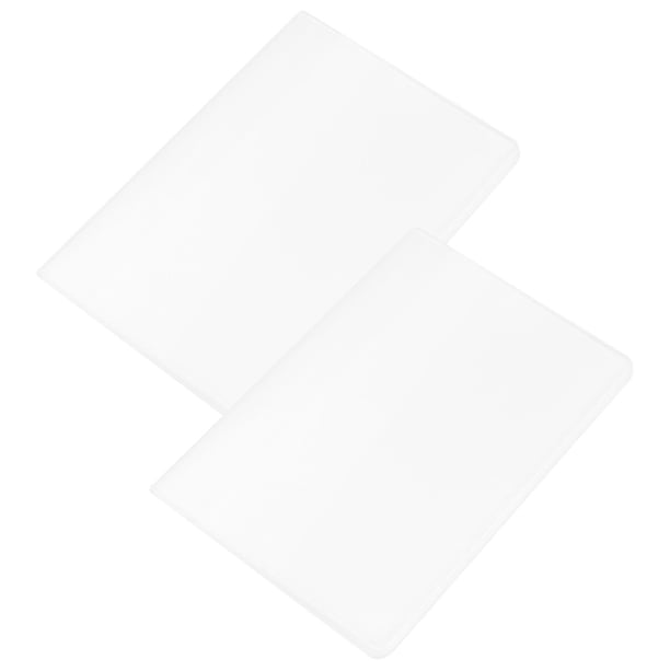 2 pcs Plastic Wallet Insert Credit Card Holder Reusable Card Holder Plastic Credit Card Holders