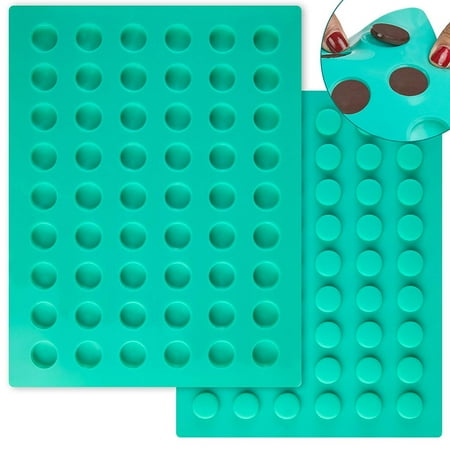 

O Creme Round Gummy Candy Silicone Mold for Chocolate Truffles Ganache Jelly Candy Pralines and Caramels