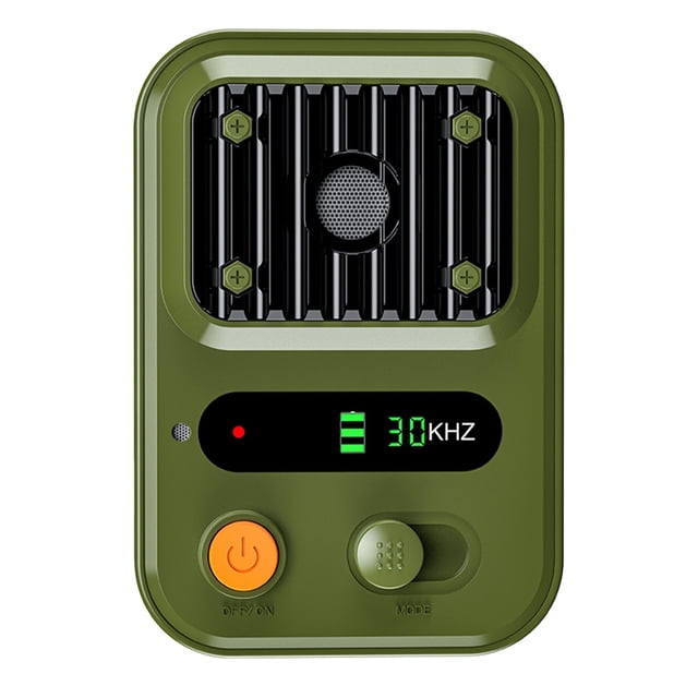 ZheElen Rechargeable Anti Barking Deterrent 3 Levels Ultrasonic Warning 3-level Anti Barking Intelligent Voice Control Levels Dog