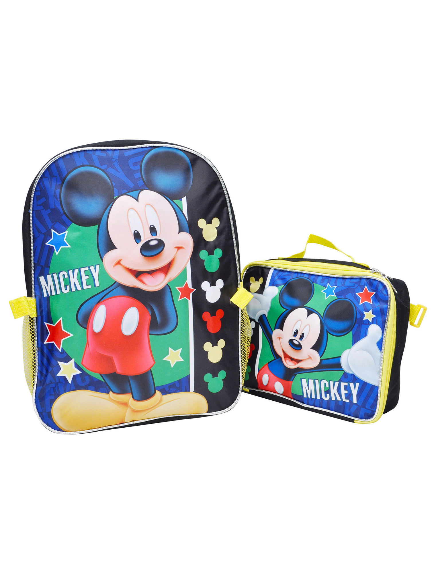 mickey mouse backpack and lunch bag