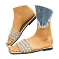 thumbnail image 3 of DAFEI Sandales pour Femmes Sandales d'Été Pantoufles d'Intérieur à la Maison Pantoufles Simples pour Dames Chaussures Décontractées Sandales de Plage pour Femmes, 3 of 8