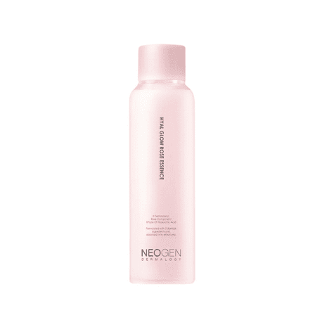 Neogen Hyal Glow Rose Essence Hydrating Facial Toner, 5.4 fl oz and 120 sheets
