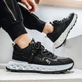 thumbnail image 3 of Men's Low-Top Sneakers Breathable All-Season Upper & Sole Lace-Up Casual Sneakers Suitable for Daily Wear,, Gym, Outdoor - Multi-Color Options, 3 of 9