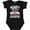 AB-Black, variant on Inktastic Im Not Just Daddys Little Im a Truckers Daughter Girls Baby Bodysuit