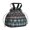 Boho Bohemia Geometric-3, variant on Boho Bohemia Geometric Line Art Drawstring Lunch Bag Women - Drawstring Lunch Bag Insulated for Work Office - Stain-Resistant Large Lunchbags for Women with Multi-Pockets