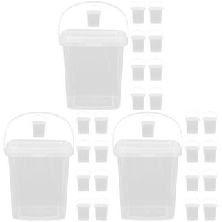  NOLITOY 3pcs Ice Cream Bucket Container Ice Cream Containers  for Homemade Ice Cream Ice Cream Pint Containers Ice Cream Tub Containers  with Lids Silica Gel Large Diameter Box: Home & Kitchen