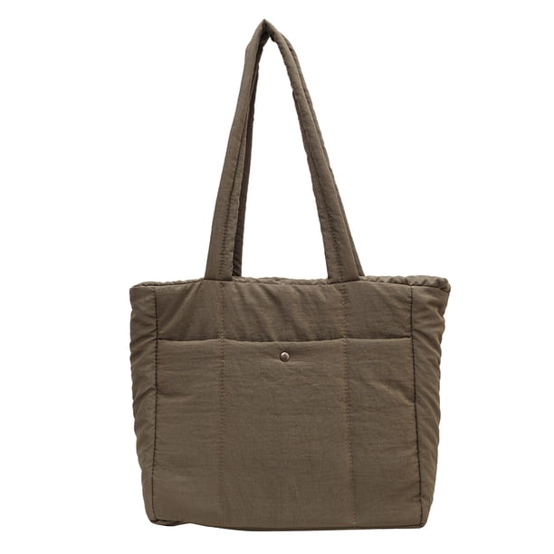 Bolso Mano Con Forma Nube para Mujer Bolso Hombro Acolchado A La Bolso Mano Informal (verde)