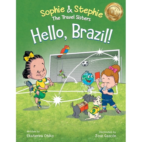 Hello, Brazil!: A Children's Picture Book, Colorful Journey Through Carnival, Soccer, and the Amazon Rainforest, for Kid, (Paperback)