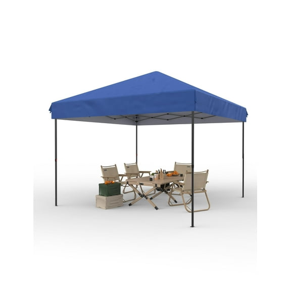 Riedhoff Pop up Canopy Tent 10 x 10 ft Brown Canopy, Outdoor Canopies,Blue
